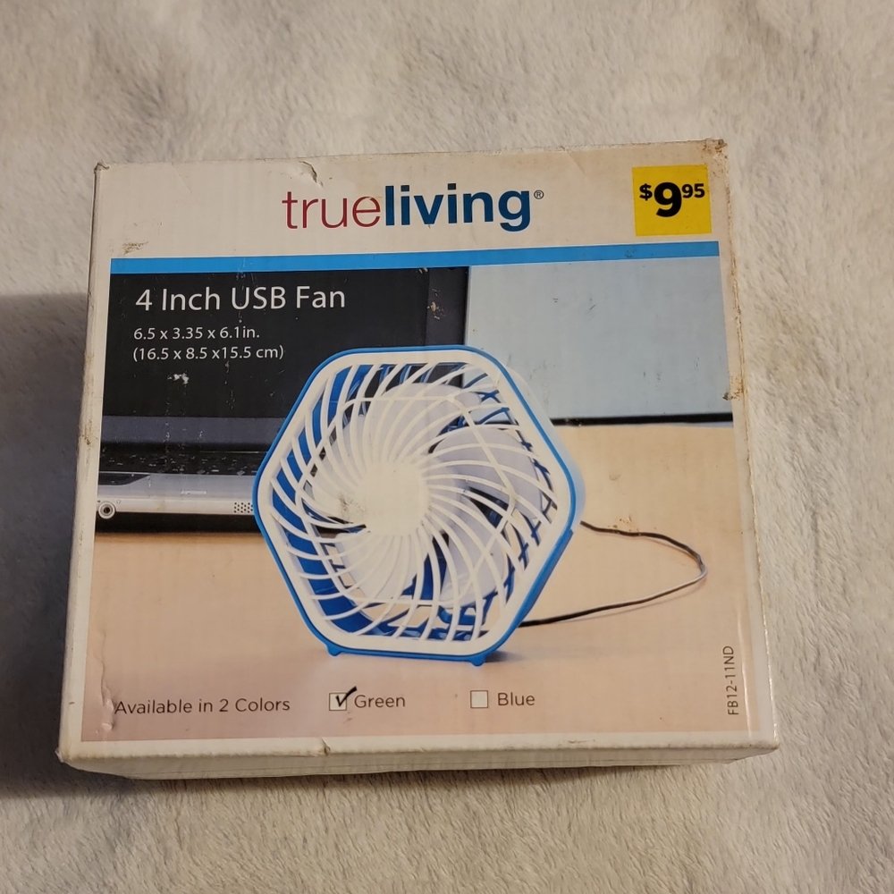 Green True Living 4 Inch Fan